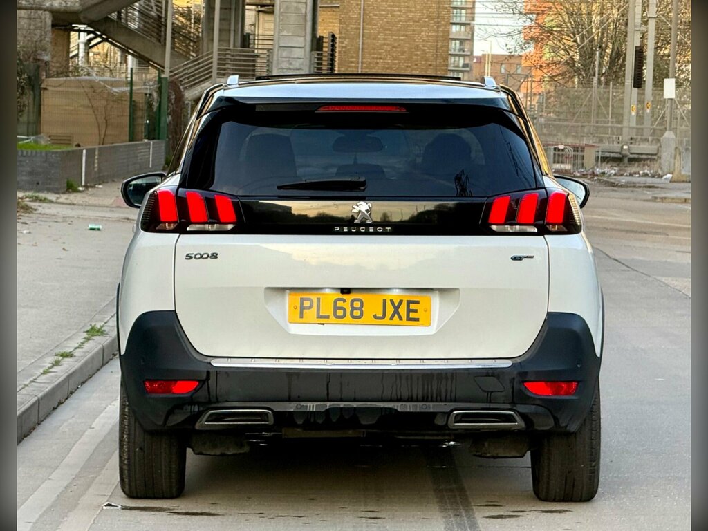 Peugeot 5008 2.0 Bluehdi Gt Eat 6Spd Euro 6 Ss PL68JXE White #2