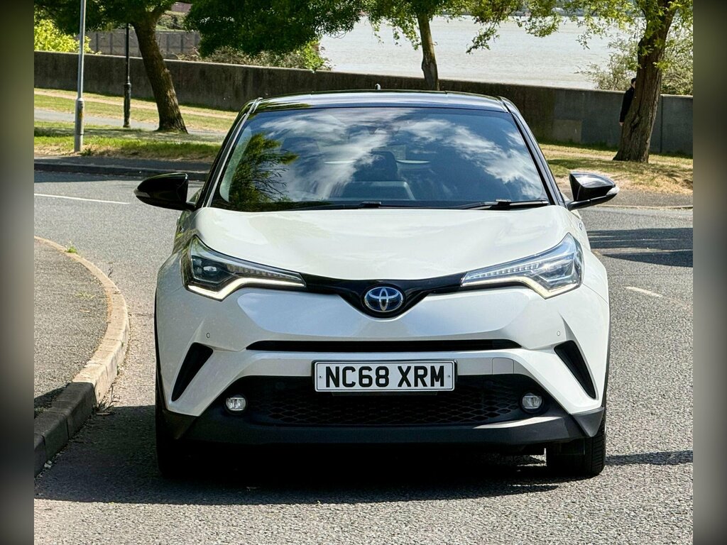 Toyota C-Hr 1.8 Vvt-h Dynamic Suv Hybrid Cvt Euro 6 NC68XRM White #2