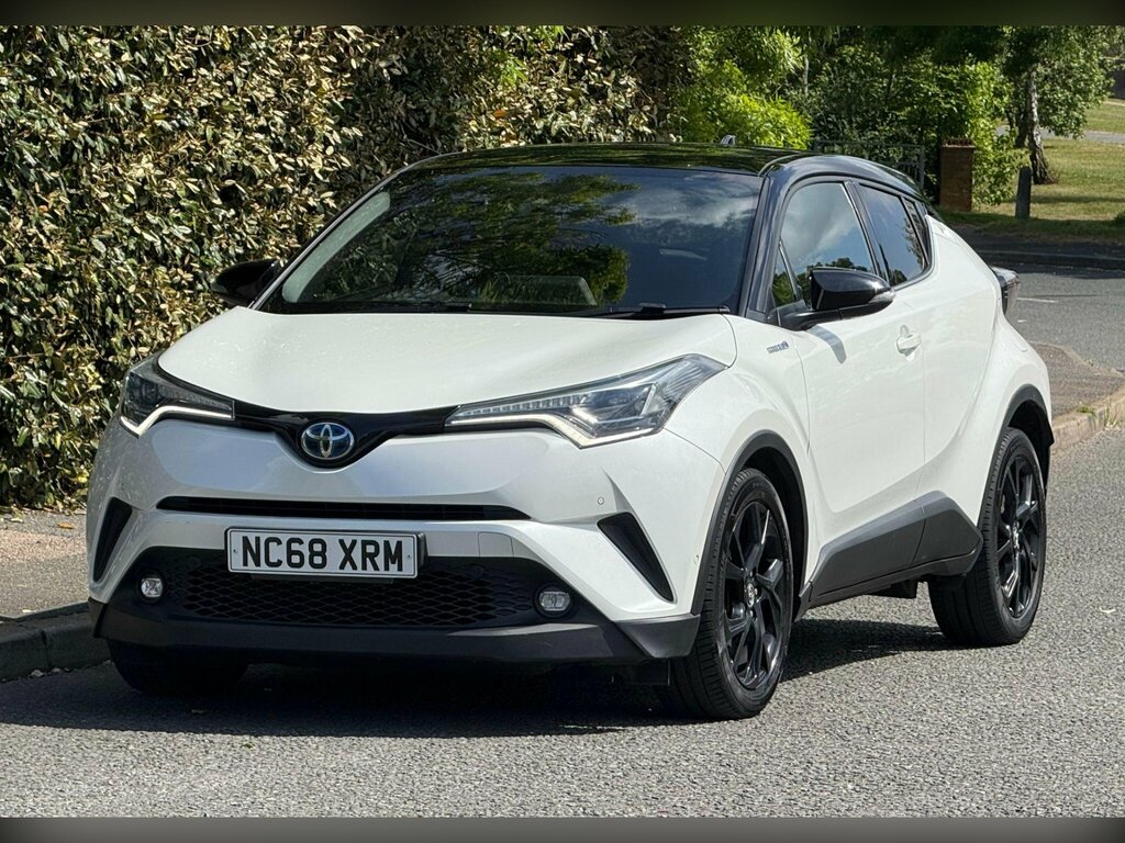 Toyota C-Hr 1.8 Vvt-h Dynamic Suv Hybrid Cvt Euro 6 NC68XRM White #3
