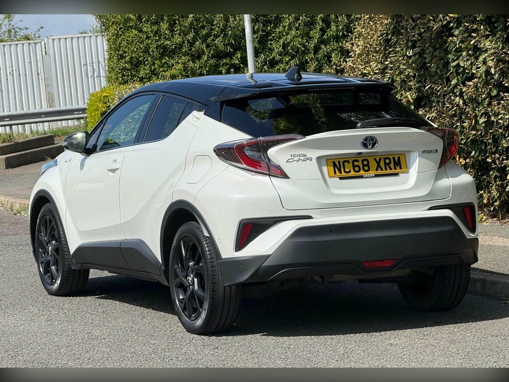 Toyota C-Hr 1.8 Vvt-h Dynamic Suv Hybrid Cvt Euro 6 NC68XRM White #4