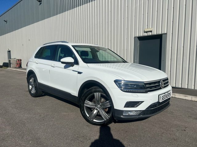 Volkswagen Tiguan Tdi Bluemotion Tech Sel White