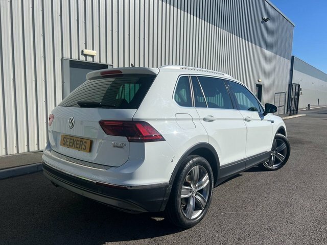 Volkswagen Tiguan Tdi Bluemotion Tech Sel MW17WLB White #4