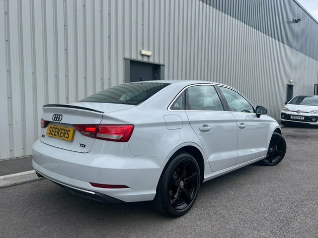 Audi A3 Tdi 30 Sport Saloon KW19XKZ Grey #4
