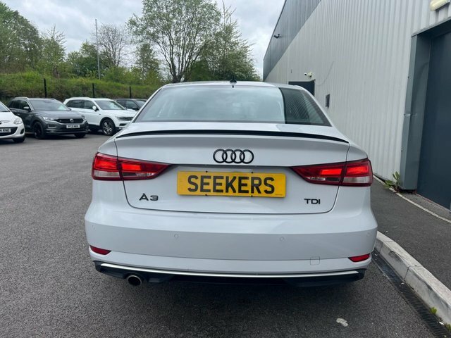 Audi A3 Tdi 30 Sport Saloon KW19XKZ Grey #5