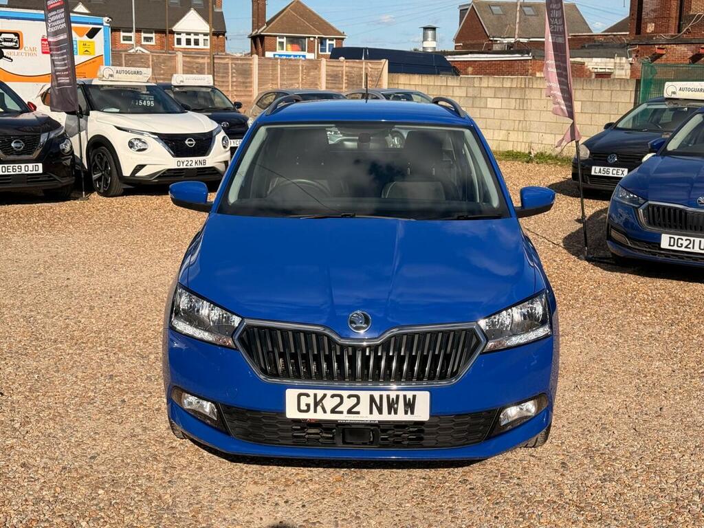 Skoda Fabia Petrol GK22NWW Blue #4