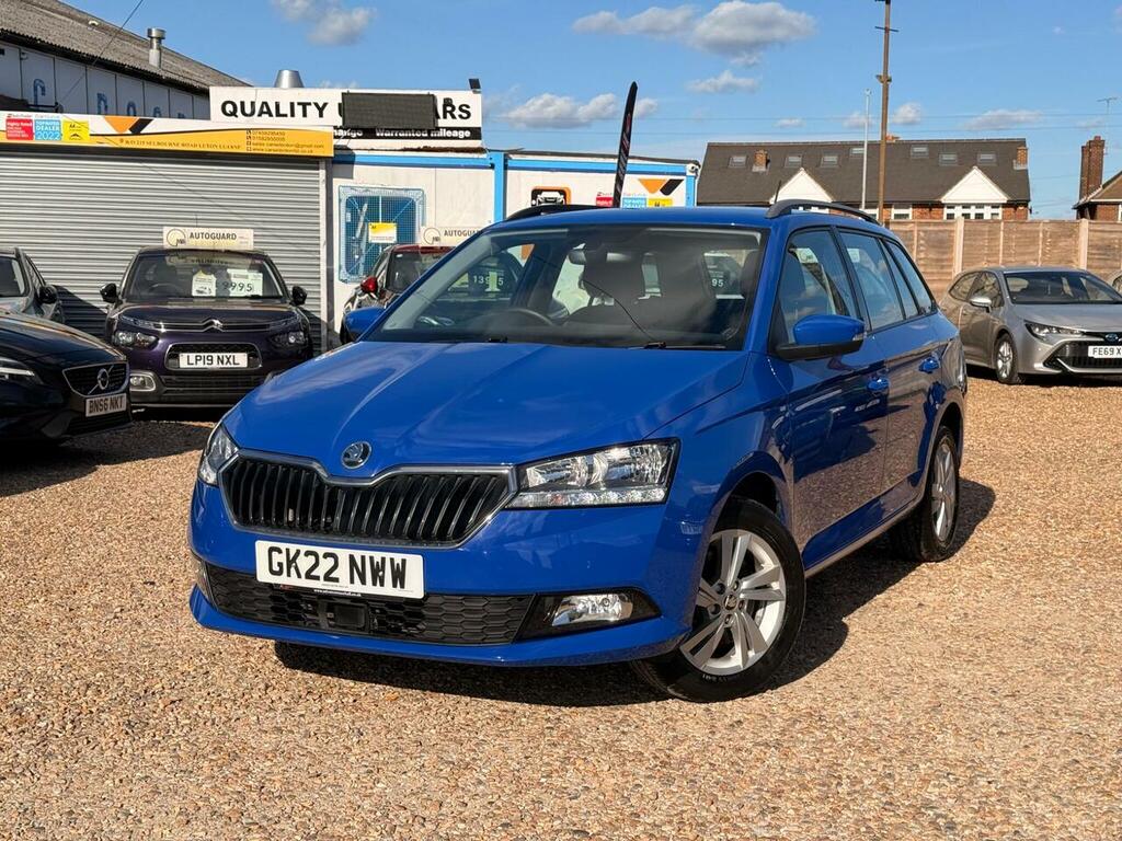 Skoda Fabia Petrol GK22NWW Blue #2