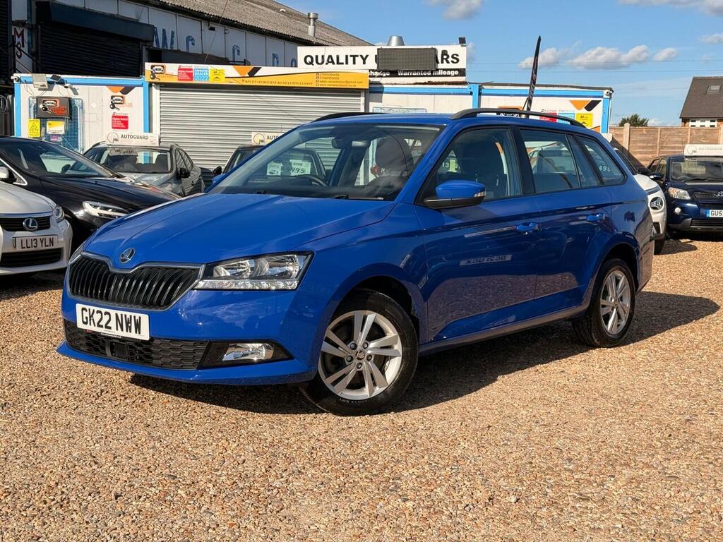 Skoda Fabia Petrol Blue