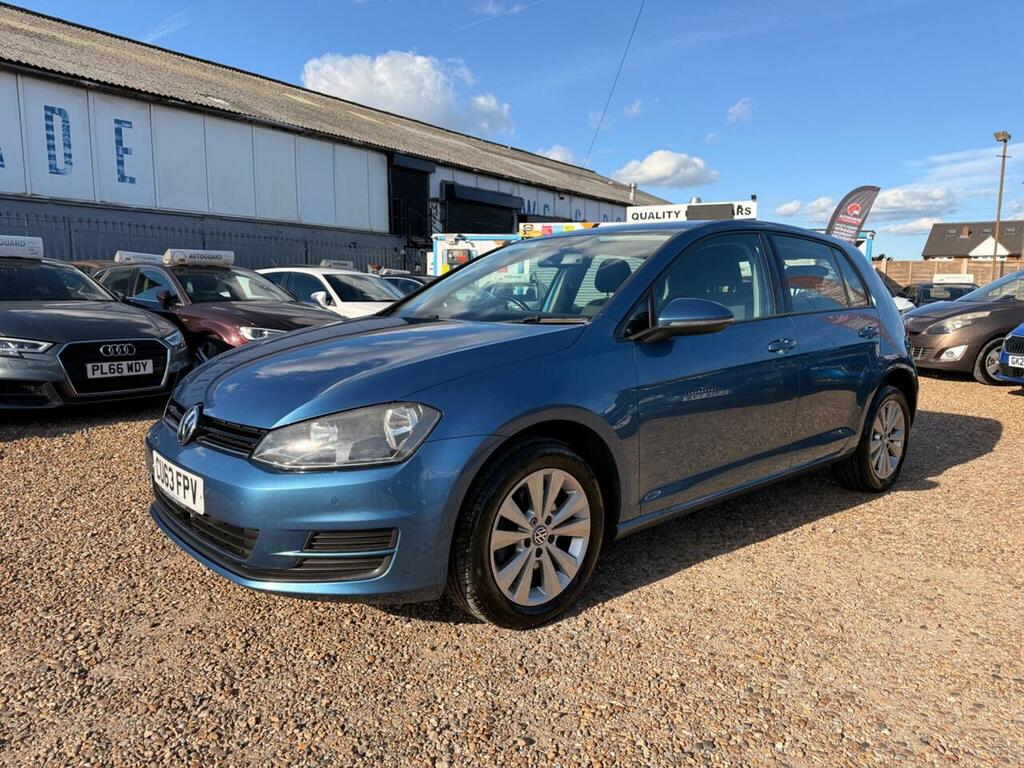 Volkswagen Golf Diesel CU63FPV Blue #3