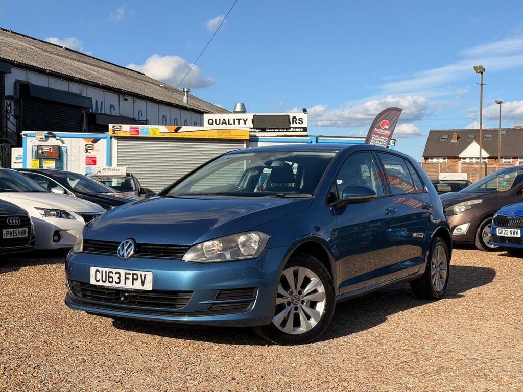 Volkswagen Golf Diesel CU63FPV Blue #2