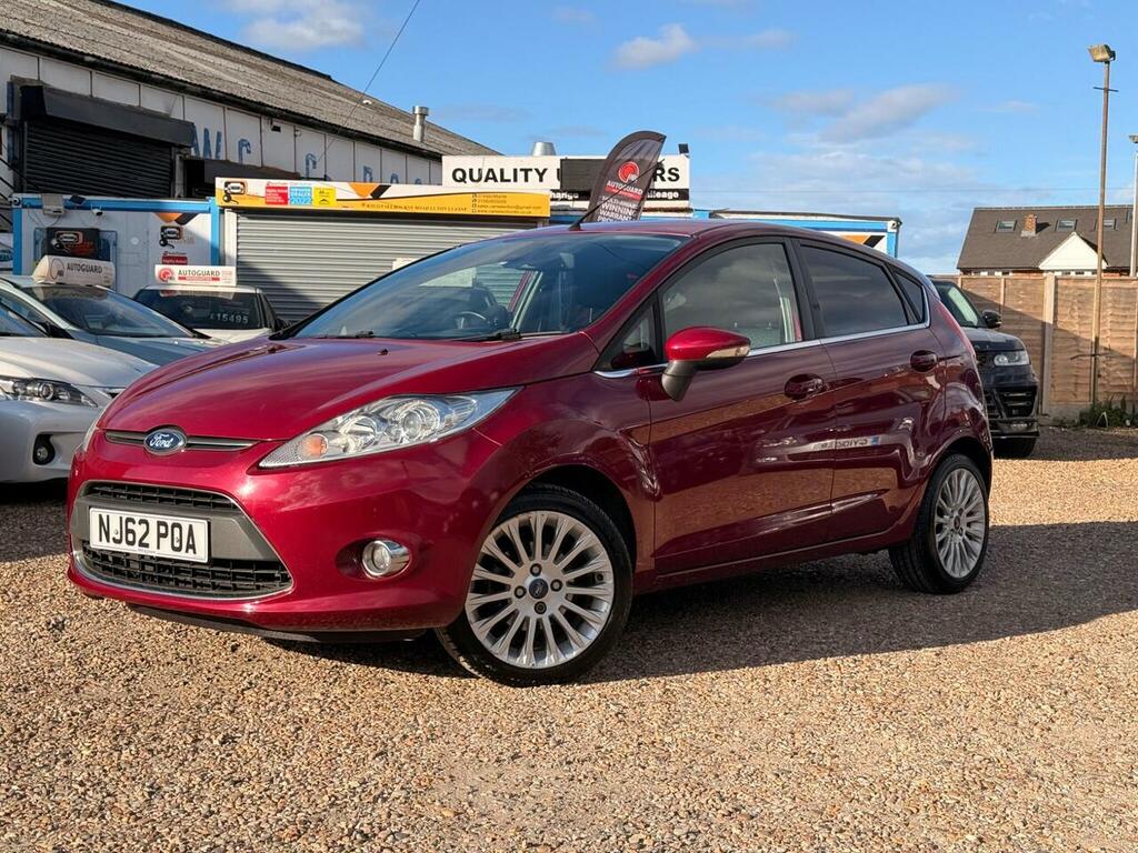 Ford Fiesta Petrol Red