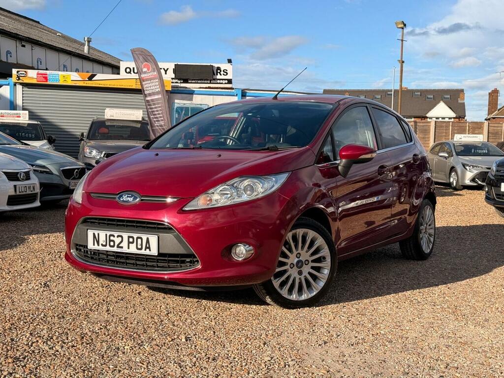 Ford Fiesta Petrol NJ62POA Red #2