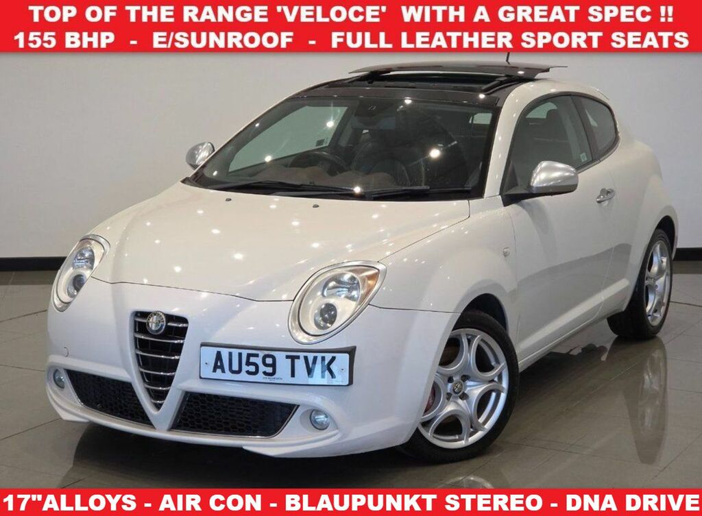 Alfa Romeo MiTo Tb Veloce Hatchback White