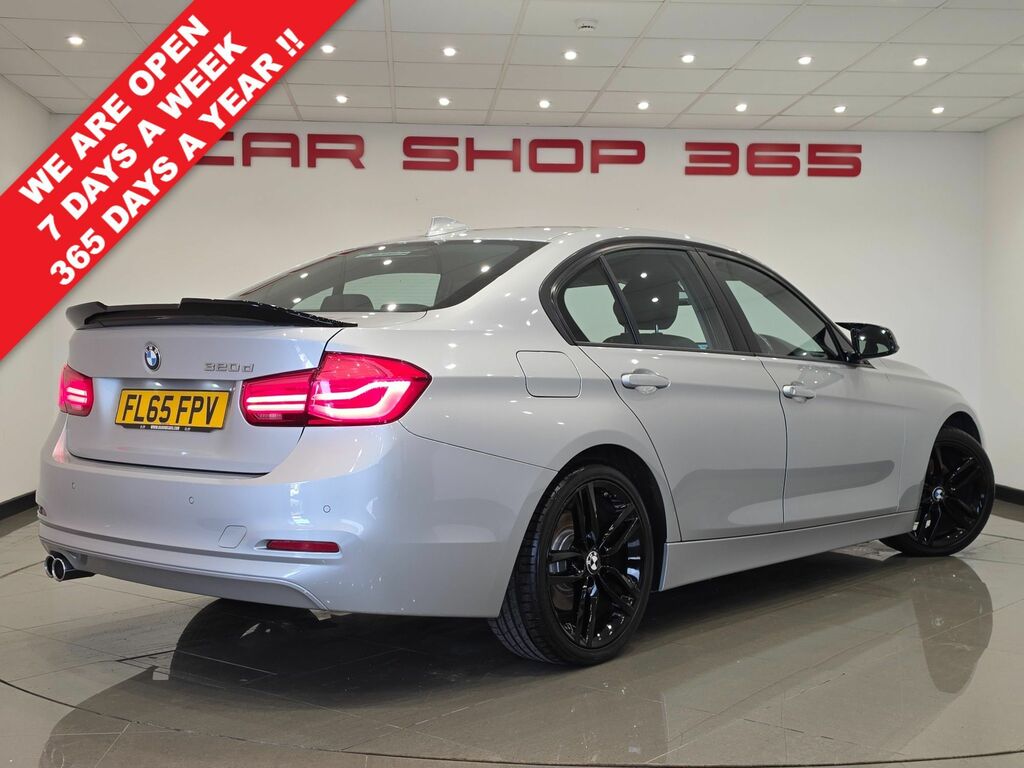 BMW 3 Series 320D Ed Plus Saloon FL65FPV Silver #2