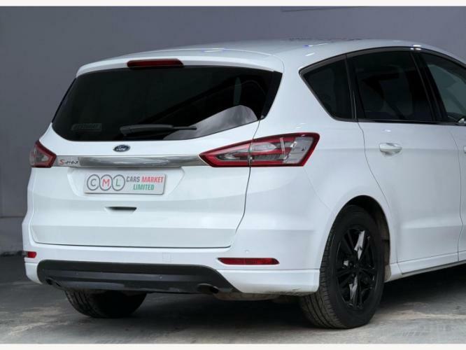 Ford S-Max 2.0 Tdci Titanium Powershift Euro 6 Ss FM65YDR White #6