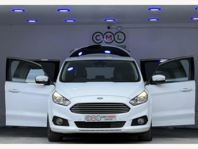 Ford S-Max 2.0 Tdci Titanium Powershift Euro 6 Ss FM65YDR White #3