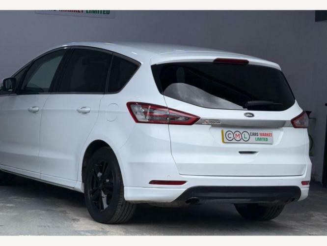 Ford S-Max 2.0 Tdci Titanium Powershift Euro 6 Ss FM65YDR White #5