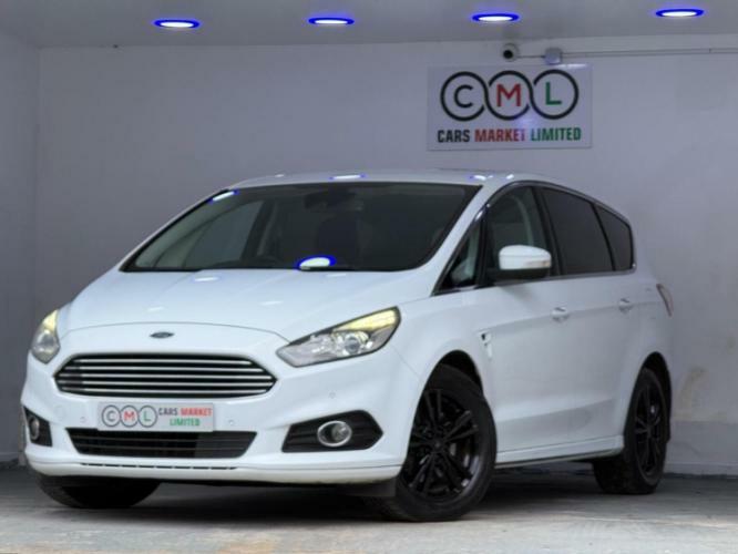 Ford S-Max 2.0 Tdci Titanium Powershift Euro 6 Ss White