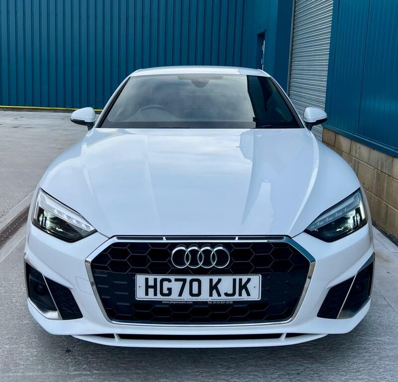 Audi A5 Coupe 2.0 Tdi 35 S Line S Tronic Euro 6 Ss HG70KJK White #5