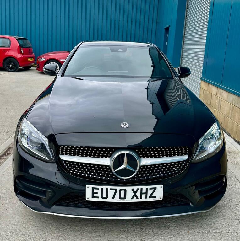 Mercedes-Benz C Class Saloon 1.6 C200d Amg Line Edition Premium G-tron EU70XHZ Black #5