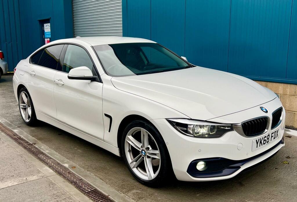 BMW 4 Series Gran Coupe Hatchback 2.0 420D Sport Euro 6 Ss 201868 White