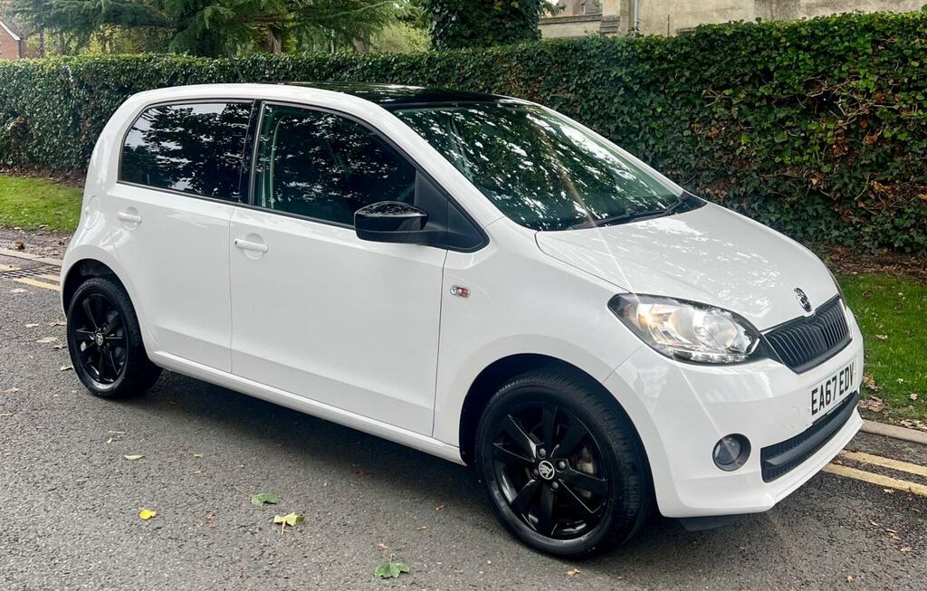 Skoda Citigo Hatchback 1.0 Mpi Colour Edition Euro 6 2017 White