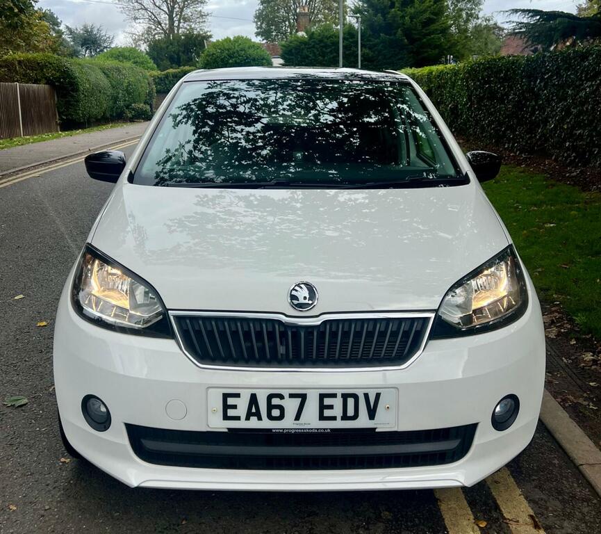 Skoda Citigo Hatchback 1.0 Mpi Colour Edition Euro 6 2017 White #4