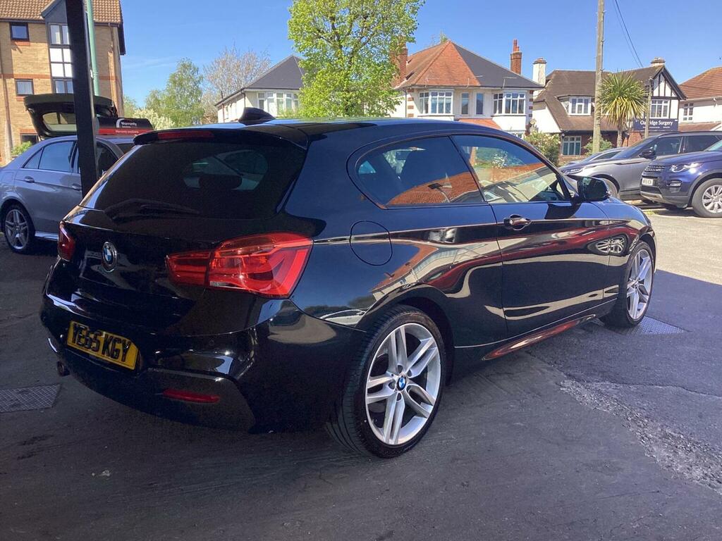 BMW 1 Series Hatchback 1.5 116D M Sport Euro 6 Ss Black #3
