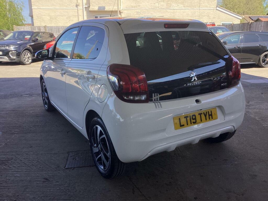 Peugeot 108 Hatchback 1.0 Collection Euro 6 201919 C24JWP White #4