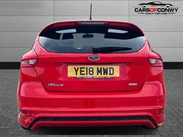 Ford Focus 1.0T Ecoboost St-line Hatchback YE18MWD Red #6