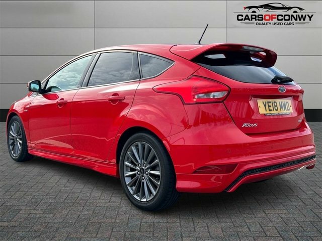 Ford Focus 1.0T Ecoboost St-line Hatchback YE18MWD Red #5