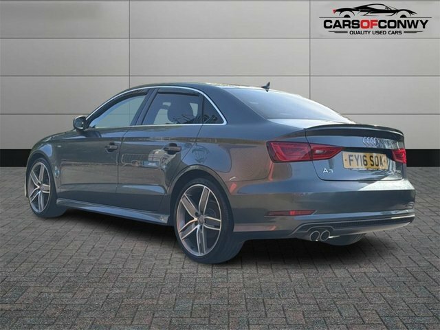 Audi A3 2.0 Tdi S Line Saloon Euro 6 S FY16SOA Grey #5