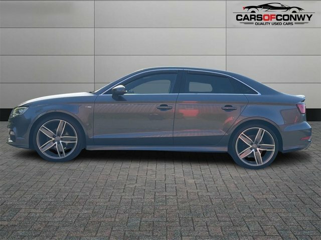 Audi A3 2.0 Tdi S Line Saloon Euro 6 S FY16SOA Grey #4