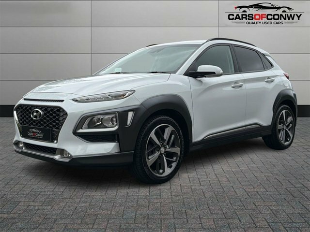Hyundai Kona 1.0 T-gdi Blue Drive Premium Se Suv Man White #3