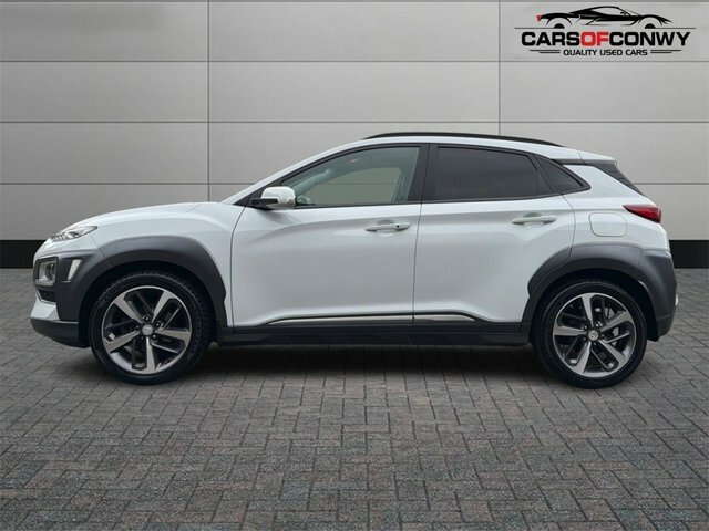 Hyundai Kona 1.0 T-gdi Blue Drive Premium Se Suv Man White #4
