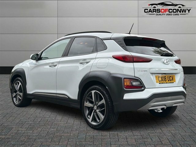 Hyundai Kona 1.0 T-gdi Blue Drive Premium Se Suv Man White #5