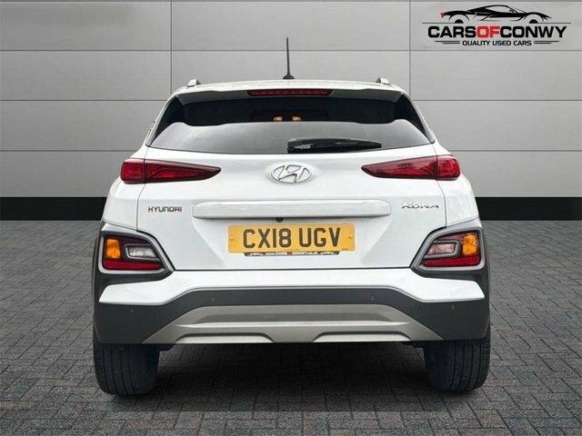 Hyundai Kona 1.0 T-gdi Blue Drive Premium Se Suv Man White #6