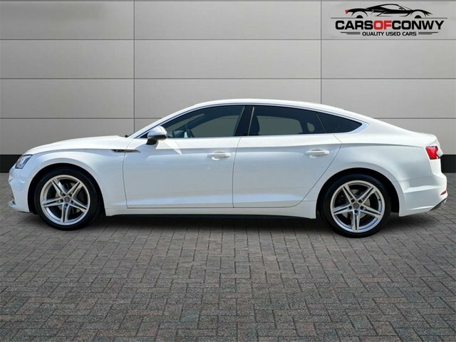 Audi A5 2.0 Tdi S Line Sportback S Tronic Quatt MC17FNR White #4