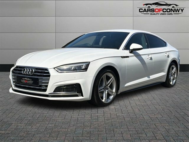 Audi A5 2.0 Tdi S Line Sportback S Tronic Quatt MC17FNR White #3