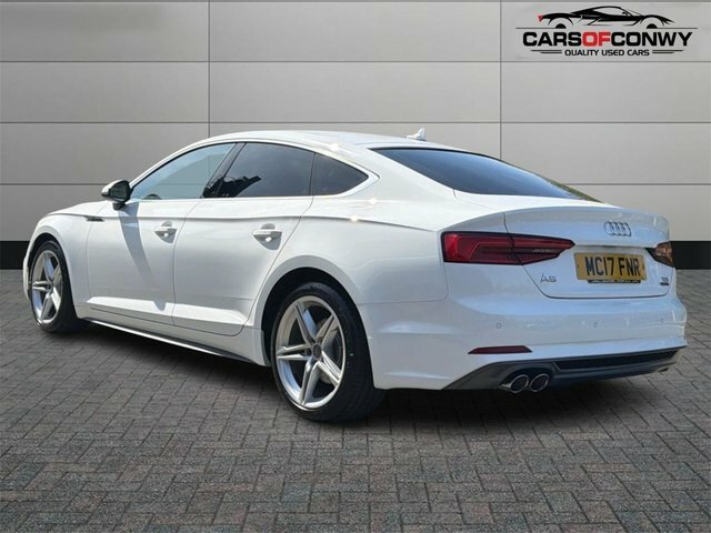 Audi A5 2.0 Tdi S Line Sportback S Tronic Quatt MC17FNR White #5