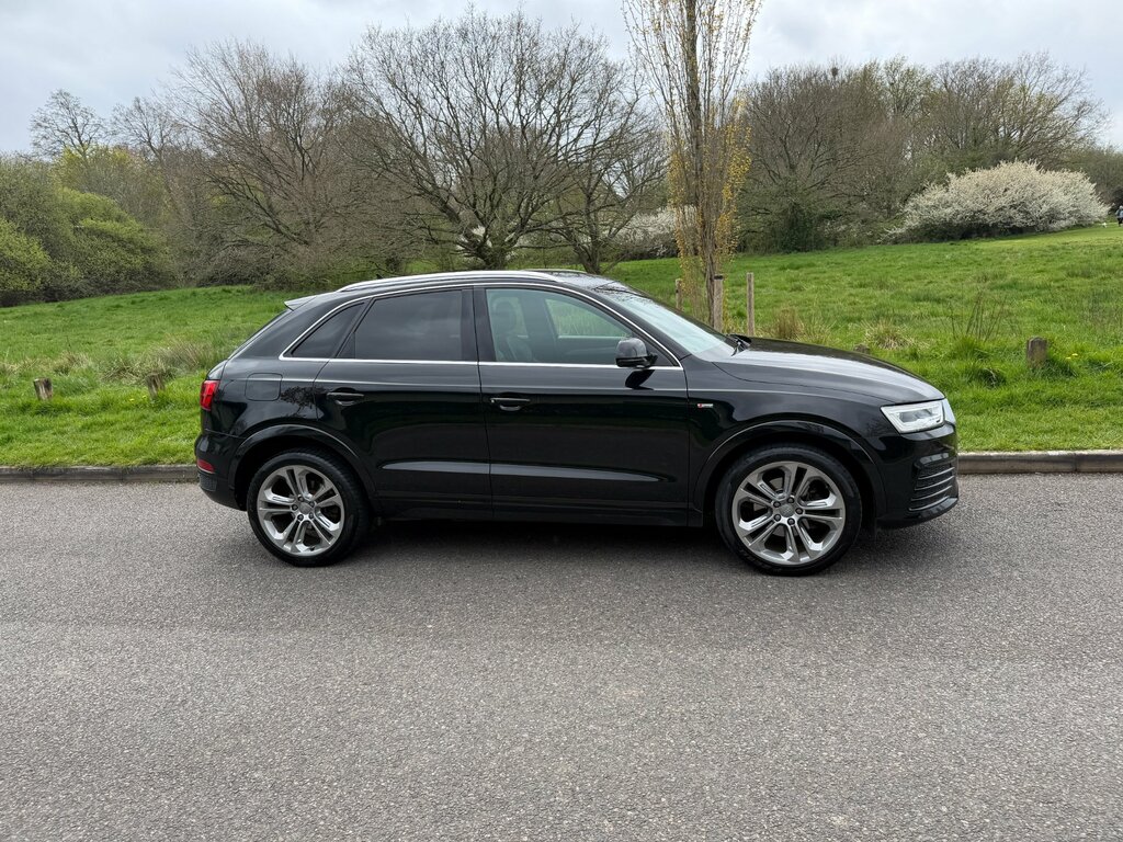 Audi Q3 2.0 Tdi Quattro S-line Euro 6 DL66LDC Black #2