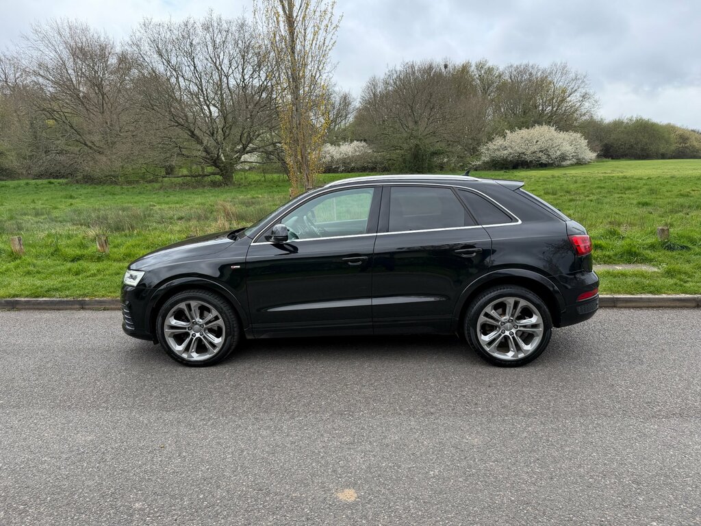 Audi Q3 2.0 Tdi Quattro S-line Euro 6 DL66LDC Black #4