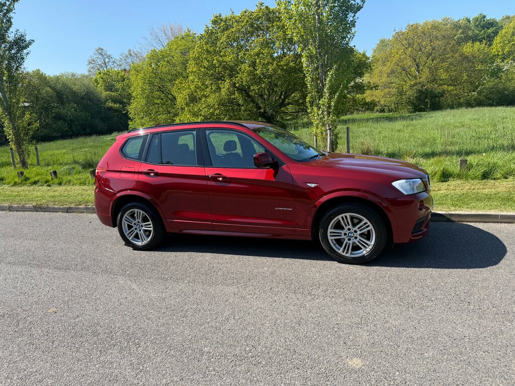 BMW X3 2.0D Xdrive 20D M Sport Red