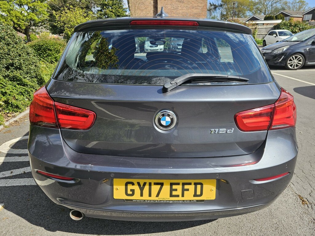 BMW 1 Series Hatchback 1.5 116D Ed Plus 5-Door 2017 GY17EFD Grey #5
