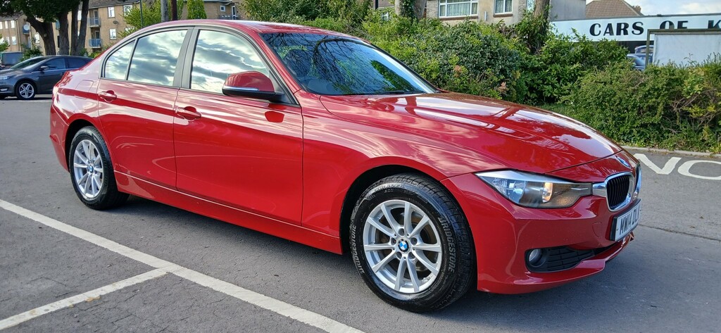 BMW 3 Series Saloon 2.0 320D Efficient Dynamics Business 2014 MW14DLK Red #2