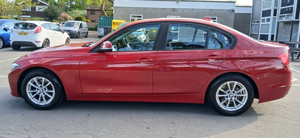 BMW 3 Series Saloon 2.0 320D Efficient Dynamics Business 2014 MW14DLK Red #5