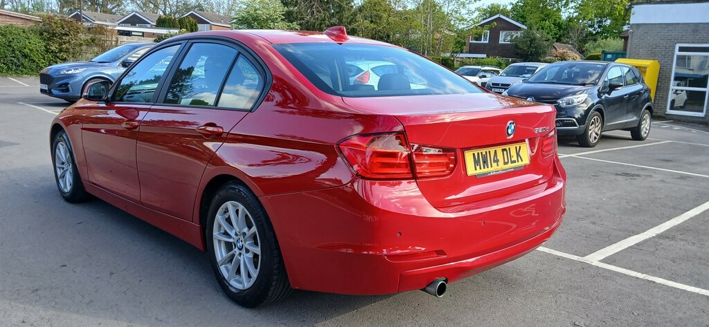 BMW 3 Series Saloon 2.0 320D Efficient Dynamics Business 2014 MW14DLK Red #6