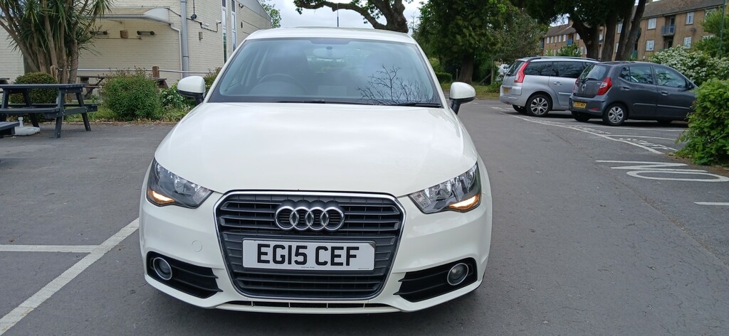 Audi A1 Hatchback 1.2 Tfsi Sport 2015 EG15CEF White #3