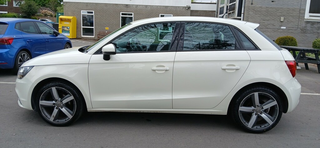 Audi A1 Hatchback 1.2 Tfsi Sport 2015 EG15CEF White #5