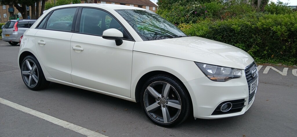 Audi A1 Hatchback 1.2 Tfsi Sport 2015 EG15CEF White #2