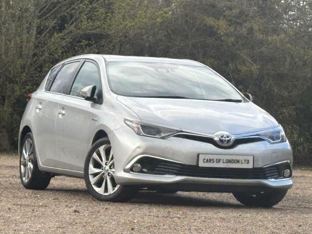 Toyota Auris 1.8 Vvt-h Excel Cvt Euro 6 S S Silver
